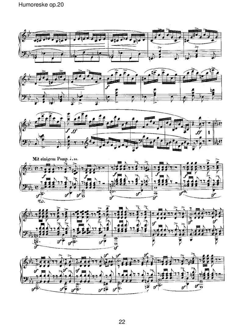 Humoreskeop.20_一万首著名钢琴曲谱哈农贝多芬合集视频教学电子版高清无水印可打印_1古典钢琴知名音乐家谱_舒曼钢琴谱全集_RobertSchumann罗伯特&middot;舒曼(1810-1856)