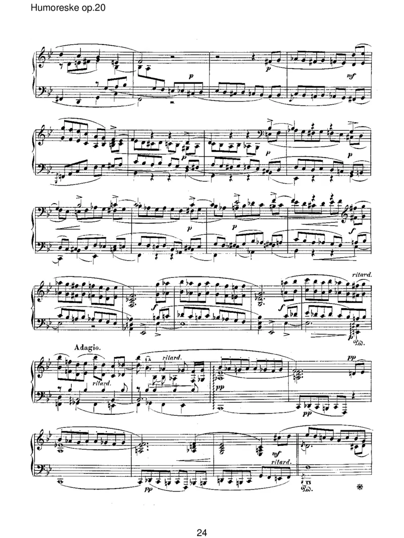 Humoreskeop.20_一万首著名钢琴曲谱哈农贝多芬合集视频教学电子版高清无水印可打印_1古典钢琴知名音乐家谱_舒曼钢琴谱全集_RobertSchumann罗伯特&middot;舒曼(1810-1856)