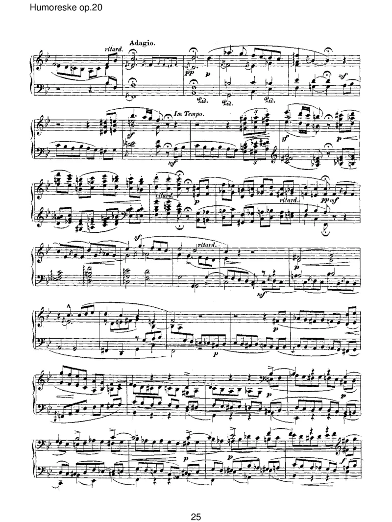 Humoreskeop.20_一万首著名钢琴曲谱哈农贝多芬合集视频教学电子版高清无水印可打印_1古典钢琴知名音乐家谱_舒曼钢琴谱全集_RobertSchumann罗伯特&middot;舒曼(1810-1856)