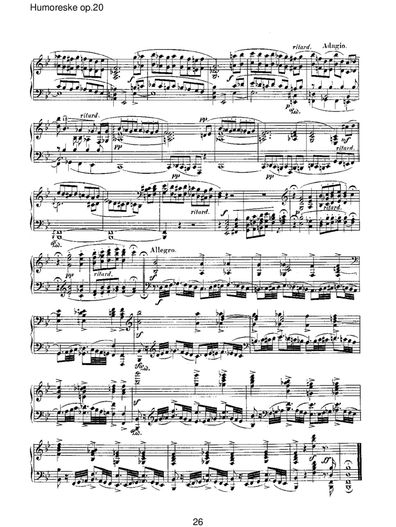 Humoreskeop.20_一万首著名钢琴曲谱哈农贝多芬合集视频教学电子版高清无水印可打印_1古典钢琴知名音乐家谱_舒曼钢琴谱全集_RobertSchumann罗伯特&middot;舒曼(1810-1856)