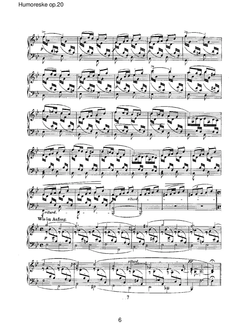 Humoreskeop.20_一万首著名钢琴曲谱哈农贝多芬合集视频教学电子版高清无水印可打印_1古典钢琴知名音乐家谱_舒曼钢琴谱全集_RobertSchumann罗伯特&middot;舒曼(1810-1856)