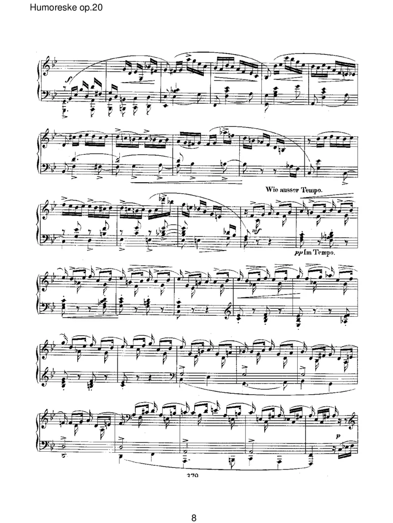 Humoreskeop.20_一万首著名钢琴曲谱哈农贝多芬合集视频教学电子版高清无水印可打印_1古典钢琴知名音乐家谱_舒曼钢琴谱全集_RobertSchumann罗伯特&middot;舒曼(1810-1856)