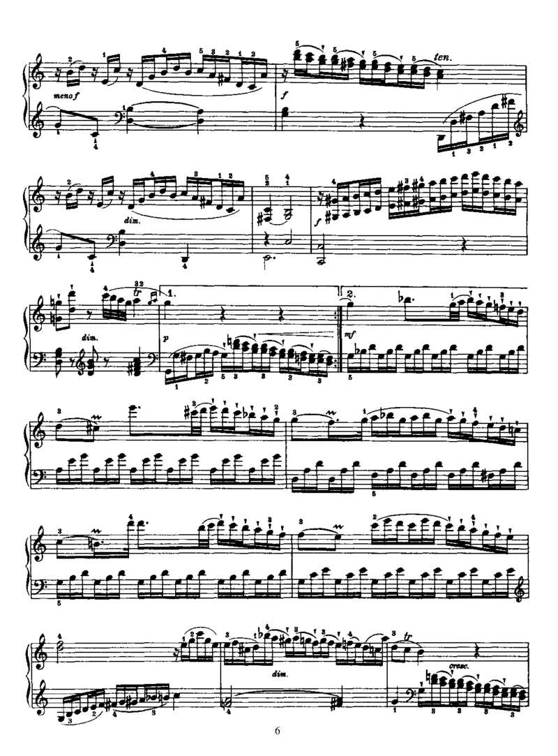 PianoSonataNo39inG_NoRestriction_一万首著名钢琴曲谱哈农贝多芬合集视频教学电子版高清无水印可打印_1古典钢琴知名音乐家谱_海顿钢琴谱全集_奏鸣曲