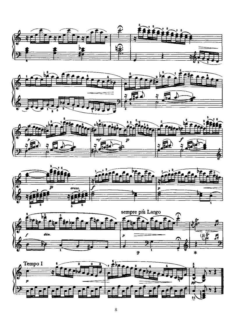 PianoSonataNo39inG_NoRestriction_一万首著名钢琴曲谱哈农贝多芬合集视频教学电子版高清无水印可打印_1古典钢琴知名音乐家谱_海顿钢琴谱全集_奏鸣曲