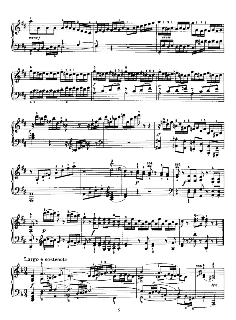 PianoSonataNo37inD_NoRestriction_一万首著名钢琴曲谱哈农贝多芬合集视频教学电子版高清无水印可打印_1古典钢琴知名音乐家谱_海顿钢琴谱全集_奏鸣曲