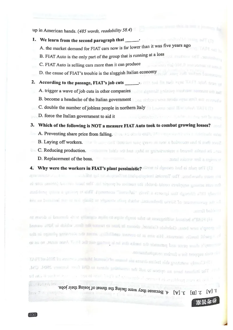 TEM4新题型-阅读理解_2025专四专八真题及备考资料_2009-2024专四真题+备考资料_2024专四备考资料合辑（电子书）_24专四阅读_2024英语专业四级阅读理解