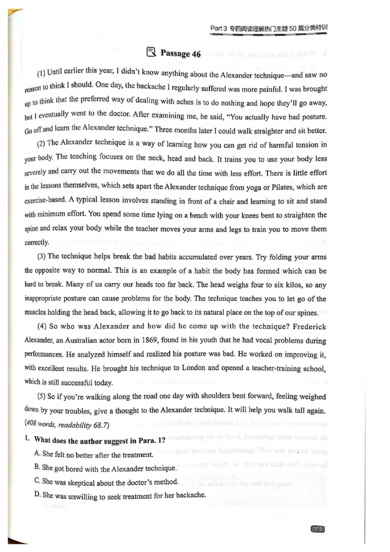 TEM4新题型-阅读理解_2025专四专八真题及备考资料_2009-2024专四真题+备考资料_2024专四备考资料合辑（电子书）_24专四阅读_2024英语专业四级阅读理解
