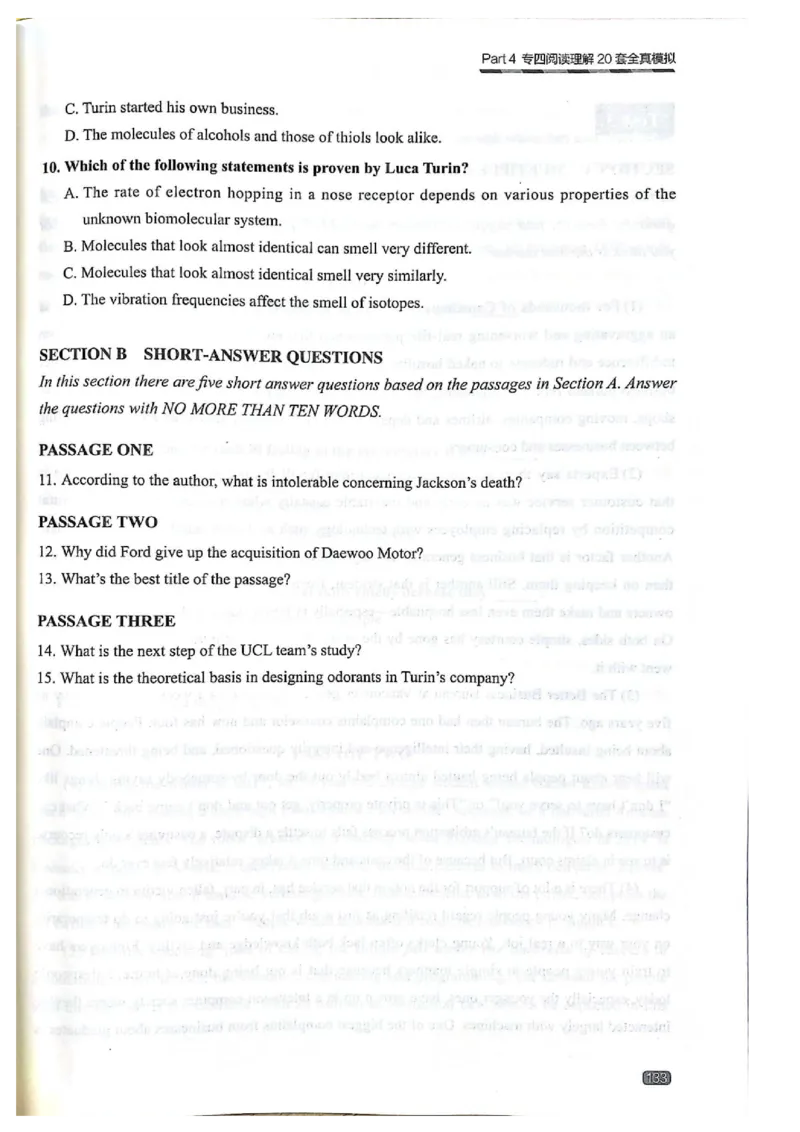 TEM4新题型-阅读理解_2025专四专八真题及备考资料_2009-2024专四真题+备考资料_2024专四备考资料合辑（电子书）_24专四阅读_2024英语专业四级阅读理解
