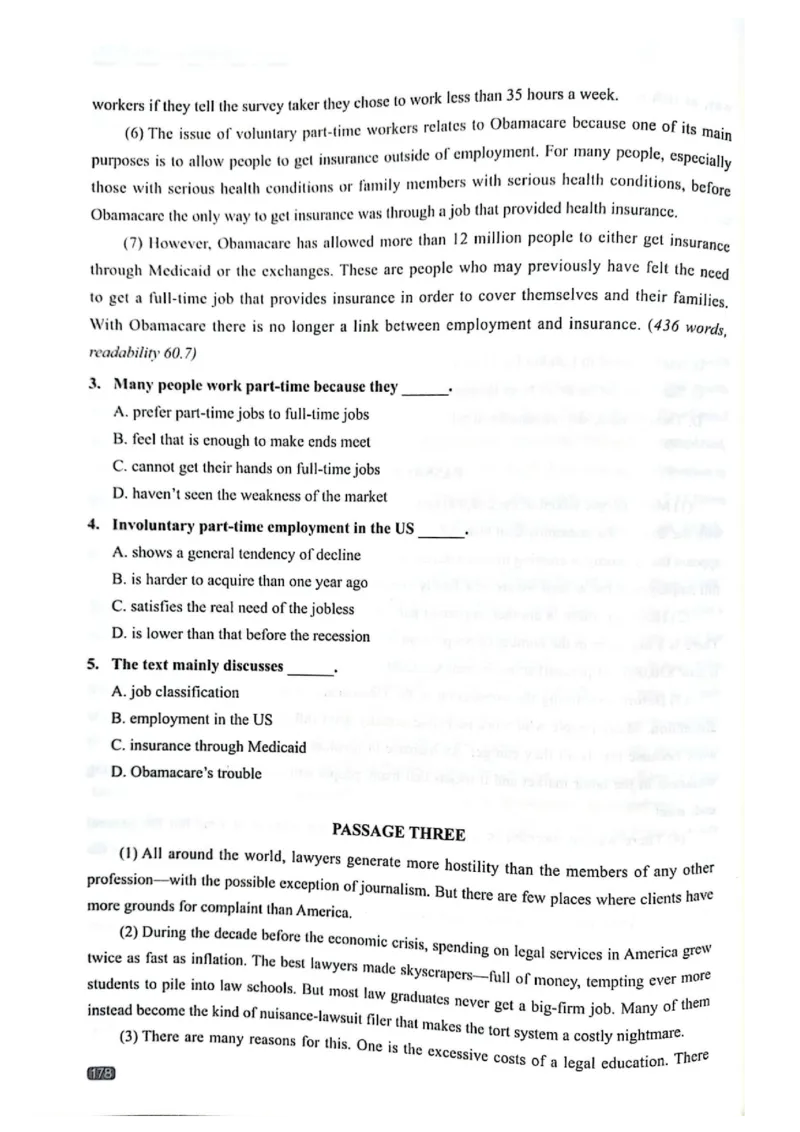 TEM4新题型-阅读理解_2025专四专八真题及备考资料_2009-2024专四真题+备考资料_2024专四备考资料合辑（电子书）_24专四阅读_2024英语专业四级阅读理解