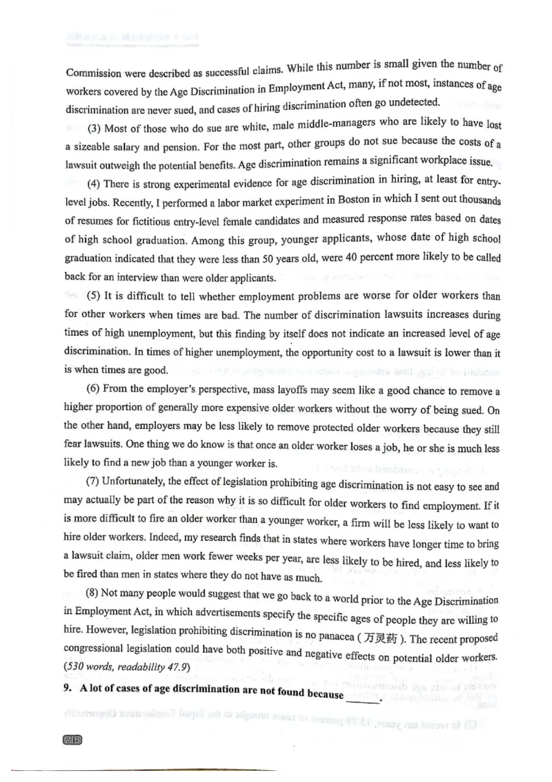 TEM4新题型-阅读理解_2025专四专八真题及备考资料_2009-2024专四真题+备考资料_2024专四备考资料合辑（电子书）_24专四阅读_2024英语专业四级阅读理解