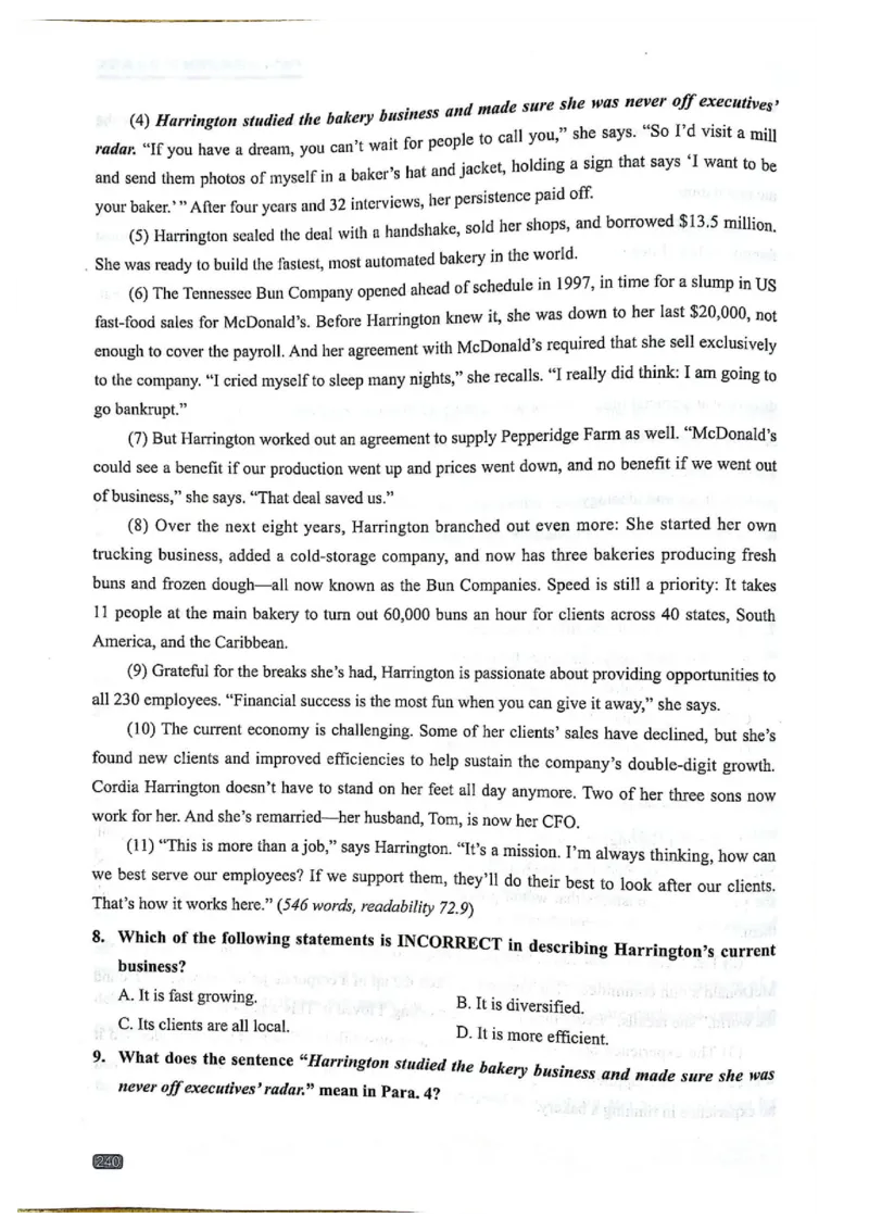 TEM4新题型-阅读理解_2025专四专八真题及备考资料_2009-2024专四真题+备考资料_2024专四备考资料合辑（电子书）_24专四阅读_2024英语专业四级阅读理解