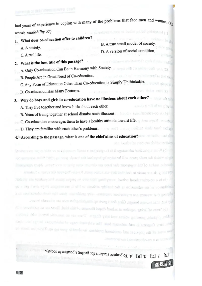 TEM4新题型-阅读理解_2025专四专八真题及备考资料_2009-2024专四真题+备考资料_2024专四备考资料合辑（电子书）_24专四阅读_2024英语专业四级阅读理解
