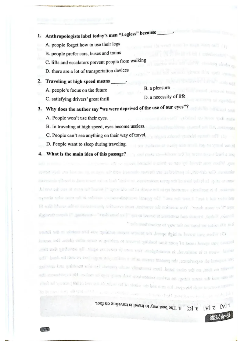 TEM4新题型-阅读理解_2025专四专八真题及备考资料_2009-2024专四真题+备考资料_2024专四备考资料合辑（电子书）_24专四阅读_2024英语专业四级阅读理解