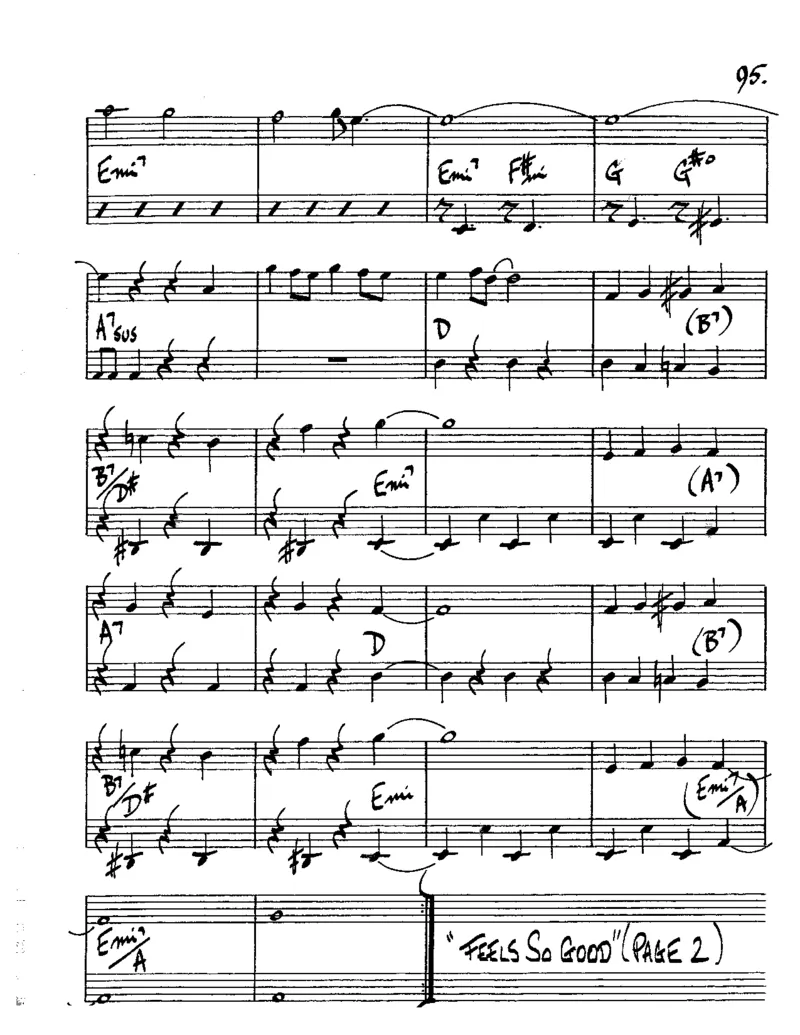 TheRealBookVolume-2-Eb(2)_一万首著名钢琴曲谱哈农贝多芬合集视频教学电子版高清无水印可打印_07各风格钢琴谱合集_JazzPiano_原版钢琴教材附音频