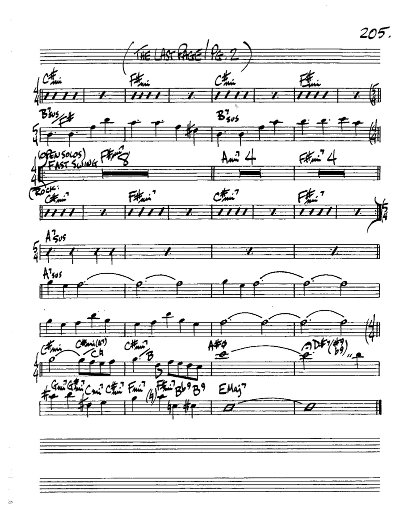 TheRealBookVolume-2-Eb(2)_一万首著名钢琴曲谱哈农贝多芬合集视频教学电子版高清无水印可打印_07各风格钢琴谱合集_JazzPiano_原版钢琴教材附音频