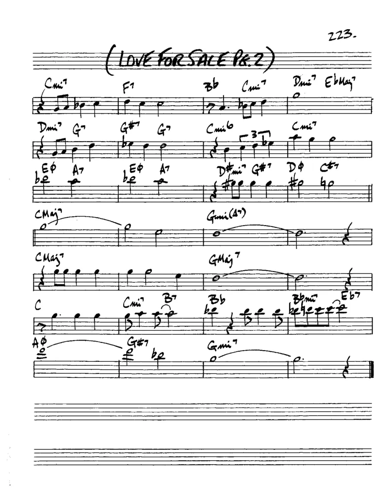 TheRealBookVolume-2-Eb(2)_一万首著名钢琴曲谱哈农贝多芬合集视频教学电子版高清无水印可打印_07各风格钢琴谱合集_JazzPiano_原版钢琴教材附音频