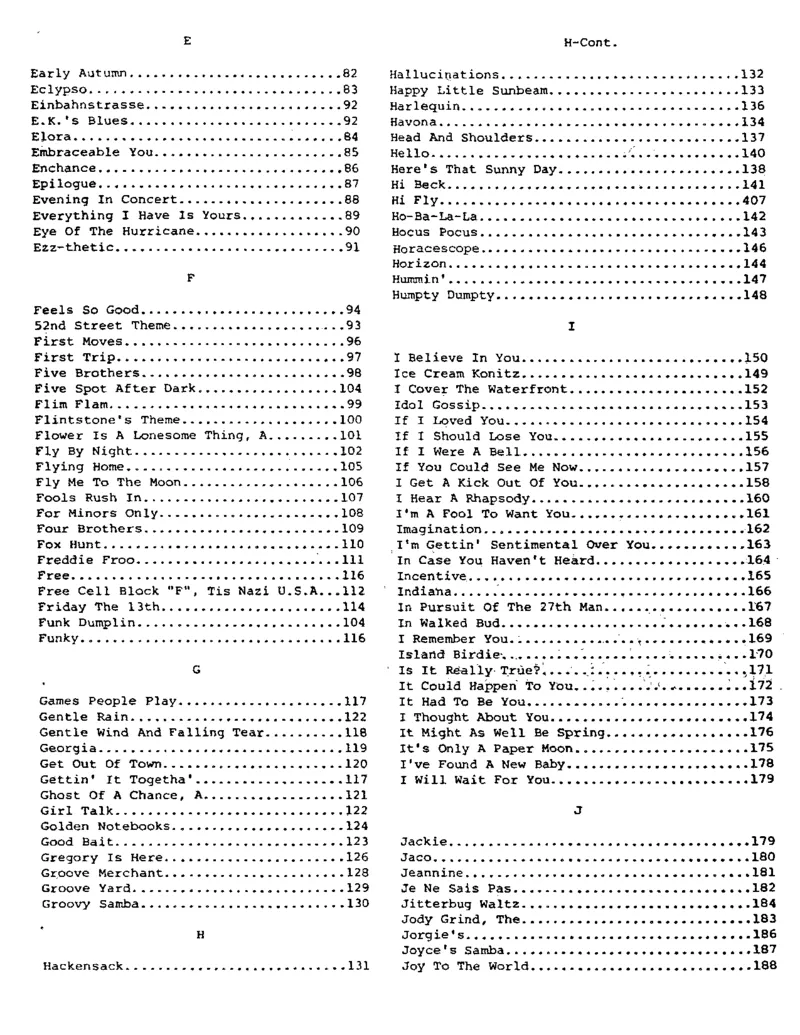 TheRealBookVolume-2-Eb(2)_一万首著名钢琴曲谱哈农贝多芬合集视频教学电子版高清无水印可打印_07各风格钢琴谱合集_JazzPiano_原版钢琴教材附音频