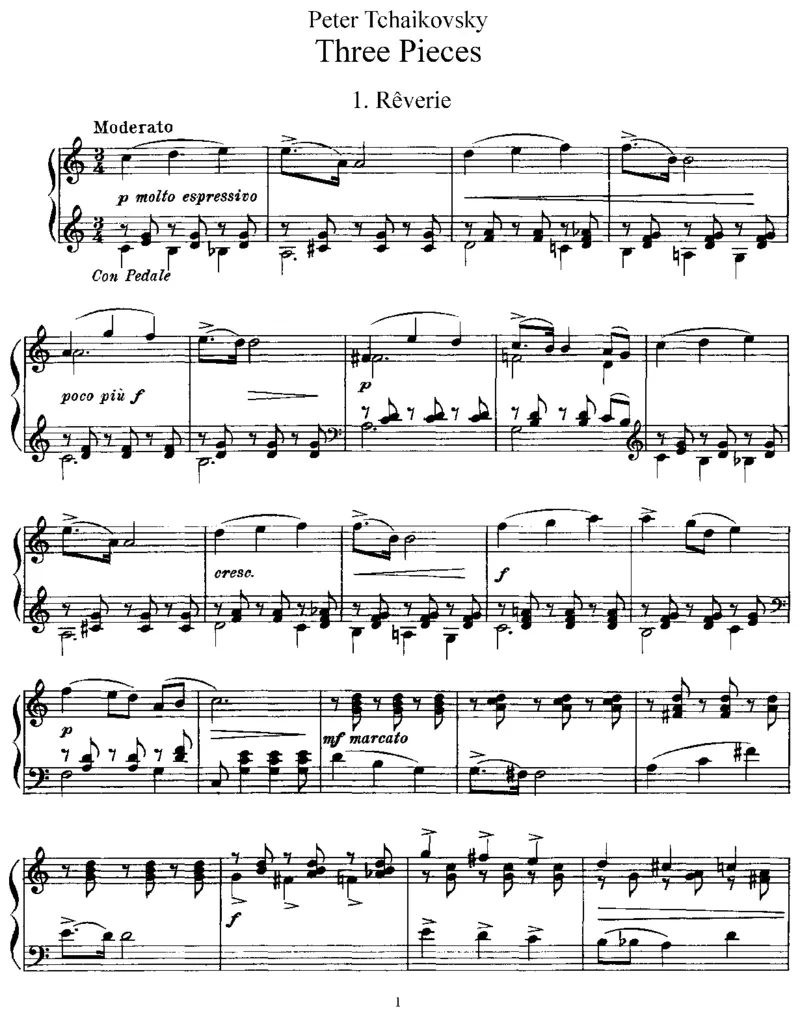 Op93Pieces,_一万首著名钢琴曲谱哈农贝多芬合集视频教学电子版高清无水印可打印_1古典钢琴知名音乐家谱_柴科夫斯基钢琴谱全集_小品集