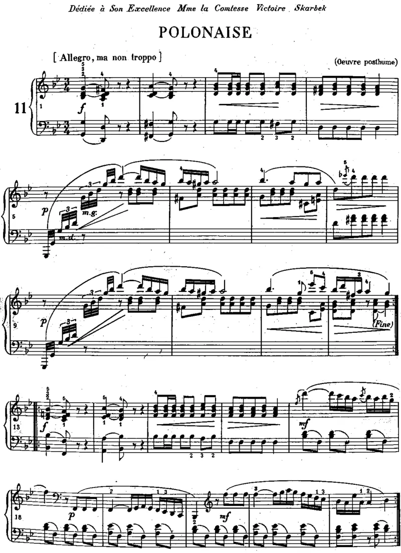 Polonaiseing,Opph_一万首著名钢琴曲谱哈农贝多芬合集视频教学电子版高清无水印可打印_1古典钢琴知名音乐家谱_肖邦钢琴谱全集_波兰舞曲_遗作(未编号)
