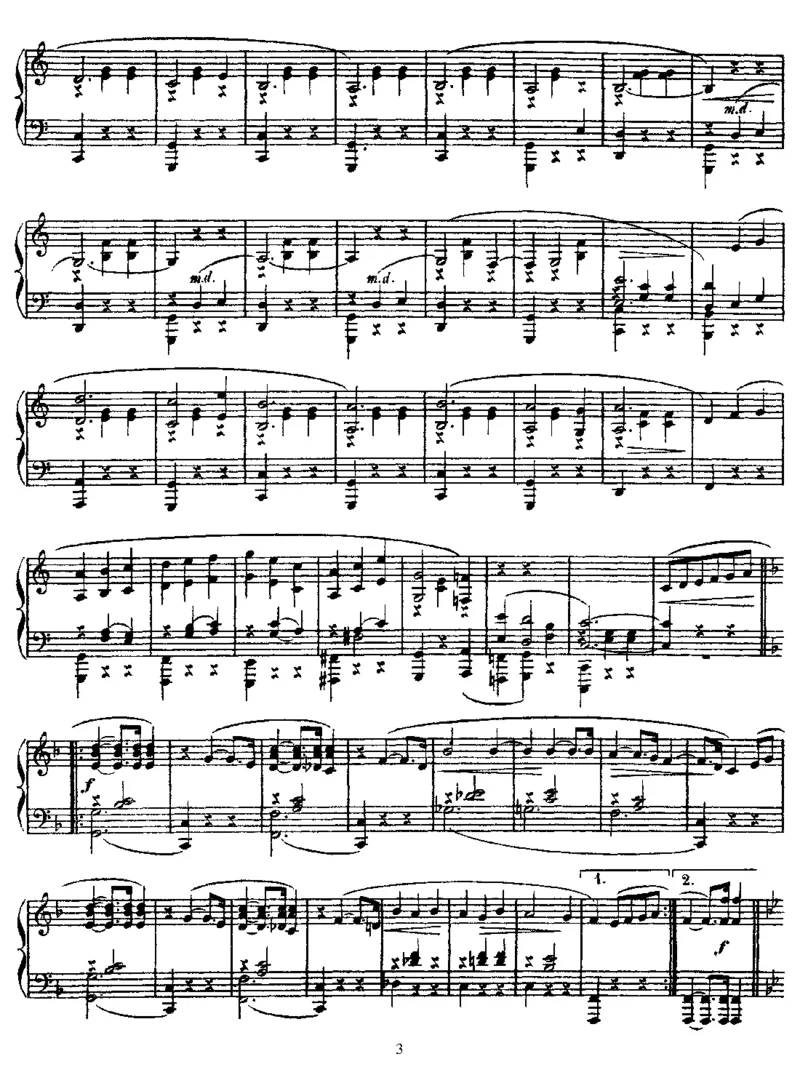 Jeteveux_一万首著名钢琴曲谱哈农贝多芬合集视频教学电子版高清无水印可打印_1古典钢琴知名音乐家谱_萨蒂钢琴谱全集_其他