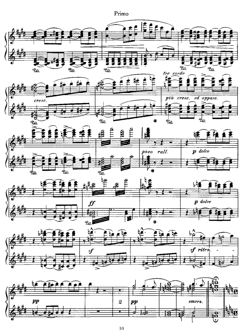 LesPreludes(4Hands)_一万首著名钢琴曲谱哈农贝多芬合集视频教学电子版高清无水印可打印_1古典钢琴知名音乐家谱_李斯特钢琴谱全集_其他作品