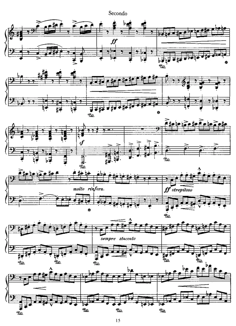 LesPreludes(4Hands)_一万首著名钢琴曲谱哈农贝多芬合集视频教学电子版高清无水印可打印_1古典钢琴知名音乐家谱_李斯特钢琴谱全集_其他作品