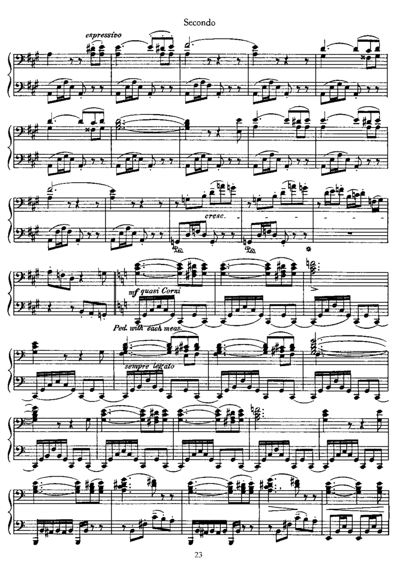 LesPreludes(4Hands)_一万首著名钢琴曲谱哈农贝多芬合集视频教学电子版高清无水印可打印_1古典钢琴知名音乐家谱_李斯特钢琴谱全集_其他作品