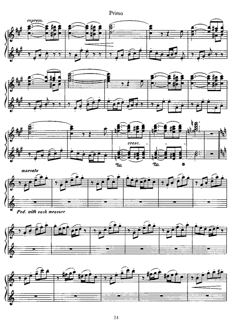 LesPreludes(4Hands)_一万首著名钢琴曲谱哈农贝多芬合集视频教学电子版高清无水印可打印_1古典钢琴知名音乐家谱_李斯特钢琴谱全集_其他作品