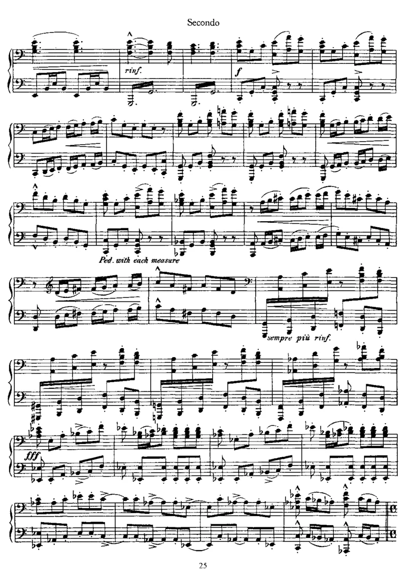 LesPreludes(4Hands)_一万首著名钢琴曲谱哈农贝多芬合集视频教学电子版高清无水印可打印_1古典钢琴知名音乐家谱_李斯特钢琴谱全集_其他作品