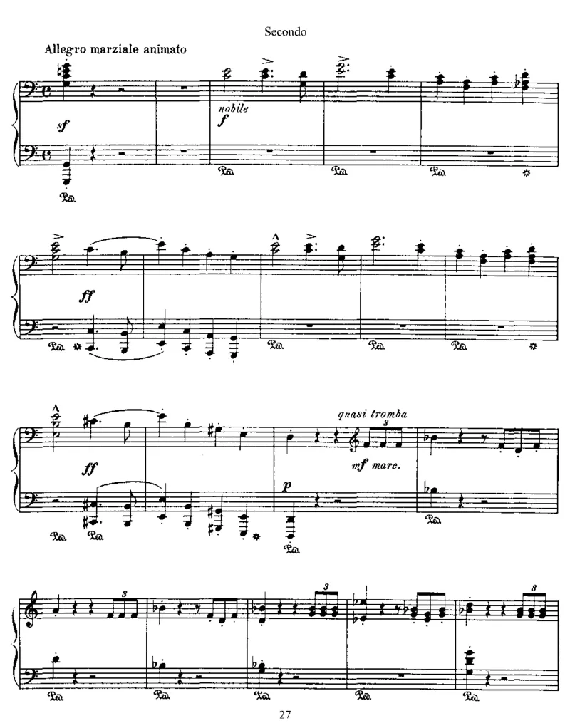 LesPreludes(4Hands)_一万首著名钢琴曲谱哈农贝多芬合集视频教学电子版高清无水印可打印_1古典钢琴知名音乐家谱_李斯特钢琴谱全集_其他作品