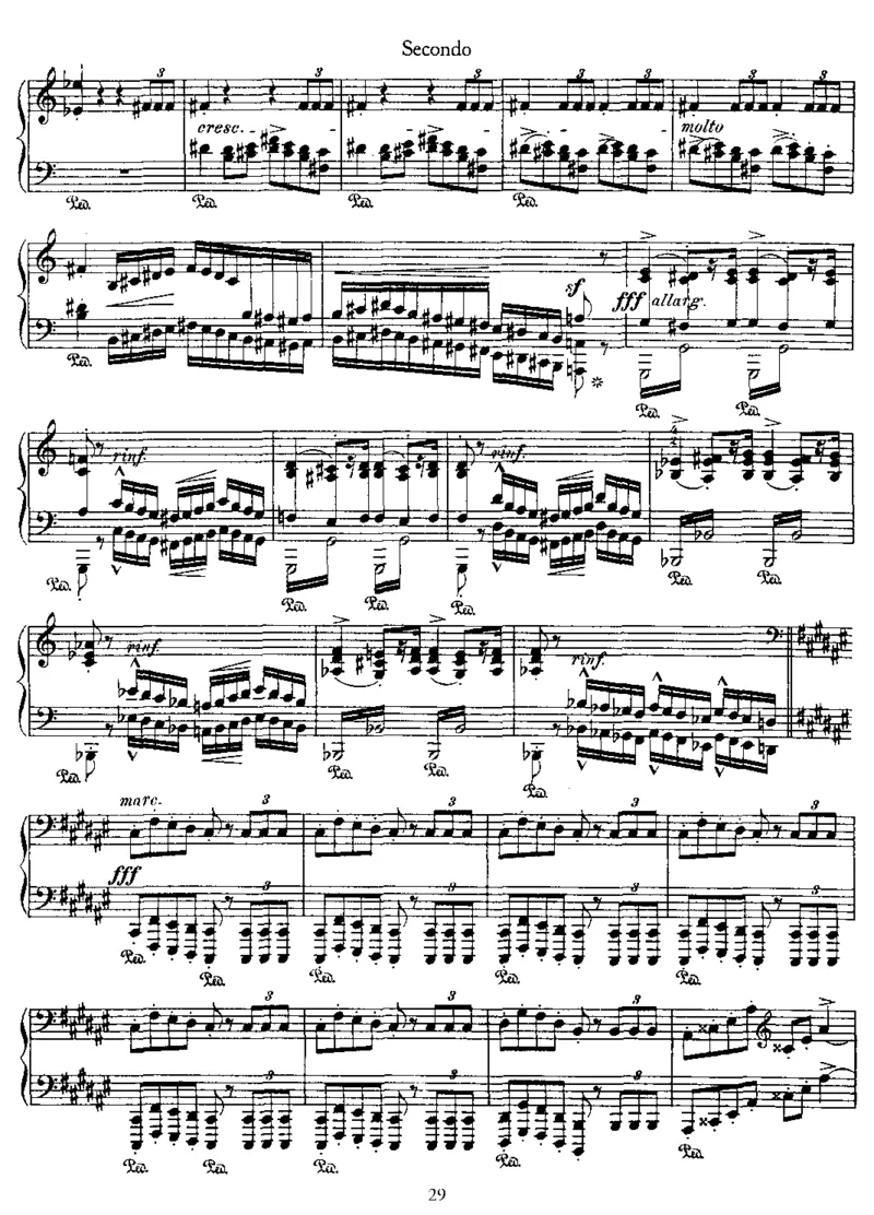 LesPreludes(4Hands)_一万首著名钢琴曲谱哈农贝多芬合集视频教学电子版高清无水印可打印_1古典钢琴知名音乐家谱_李斯特钢琴谱全集_其他作品