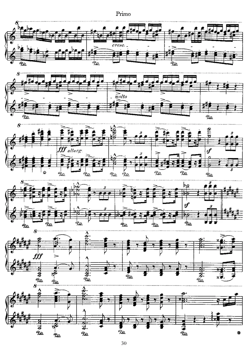 LesPreludes(4Hands)_一万首著名钢琴曲谱哈农贝多芬合集视频教学电子版高清无水印可打印_1古典钢琴知名音乐家谱_李斯特钢琴谱全集_其他作品