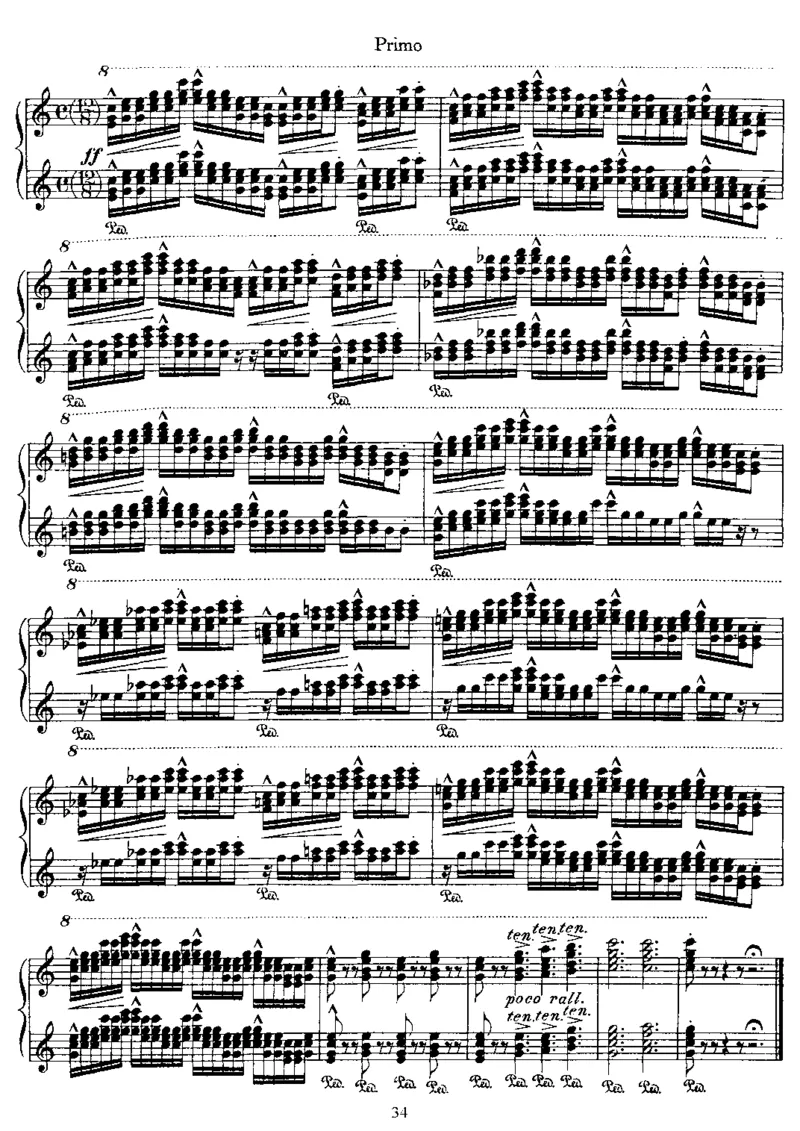 LesPreludes(4Hands)_一万首著名钢琴曲谱哈农贝多芬合集视频教学电子版高清无水印可打印_1古典钢琴知名音乐家谱_李斯特钢琴谱全集_其他作品