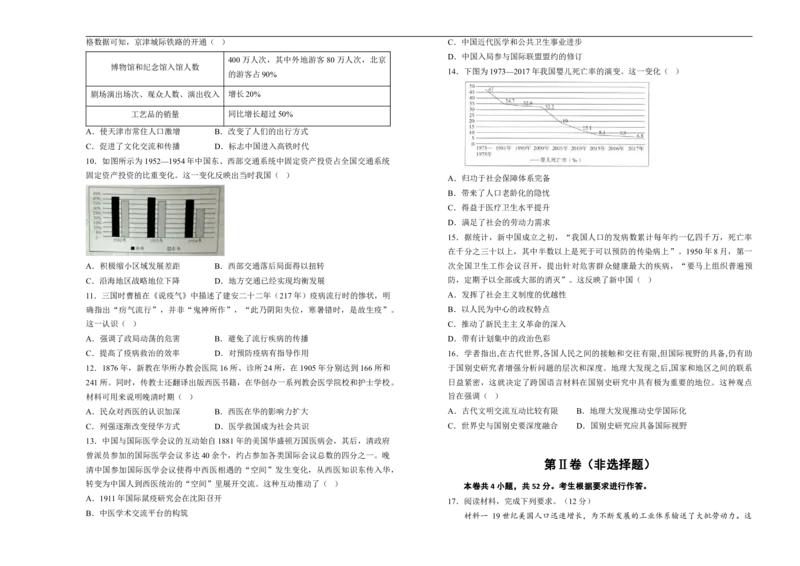 湖南省衡阳市衡阳县第四中学2024-2025学年高二下学期第一次月考（3月）历史试题（含答案）_2024-2025高二（7-7月题库）_2025年03月试卷