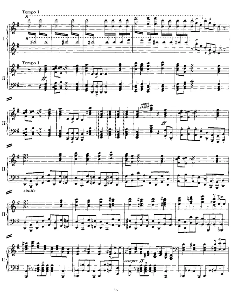 PianoConcertoNo2inG,Op44(2Piano)_一万首著名钢琴曲谱哈农贝多芬合集视频教学电子版高清无水印可打印_1古典钢琴知名音乐家谱_柴科夫斯基钢琴谱全集