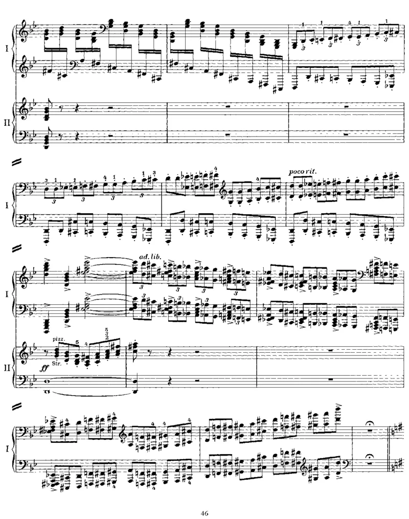 PianoConcertoNo2inG,Op44(2Piano)_一万首著名钢琴曲谱哈农贝多芬合集视频教学电子版高清无水印可打印_1古典钢琴知名音乐家谱_柴科夫斯基钢琴谱全集