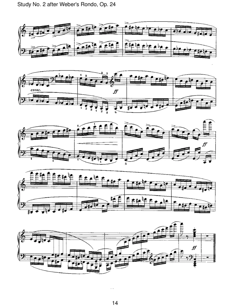 StudyNo.2afterWeber'sRondo,Op.24_一万首著名钢琴曲谱哈农贝多芬合集视频教学电子版高清无水印可打印_1古典钢琴知名音乐家谱_勃拉姆斯钢琴谱全集