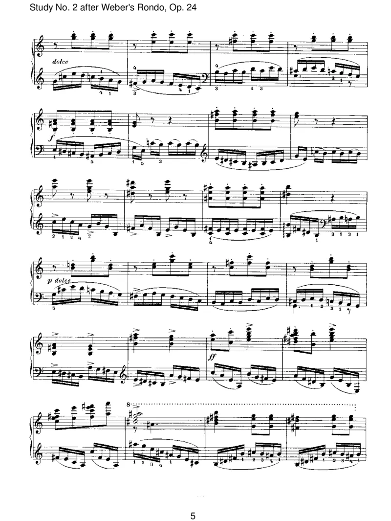 StudyNo.2afterWeber'sRondo,Op.24_一万首著名钢琴曲谱哈农贝多芬合集视频教学电子版高清无水印可打印_1古典钢琴知名音乐家谱_勃拉姆斯钢琴谱全集