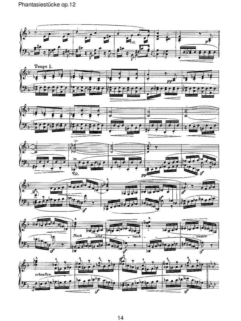 Phantasiest&uuml;ckeop.12_一万首著名钢琴曲谱哈农贝多芬合集视频教学电子版高清无水印可打印_1古典钢琴知名音乐家谱_舒曼钢琴谱全集_RobertSchumann罗伯特&middot;舒曼(1810-1856)