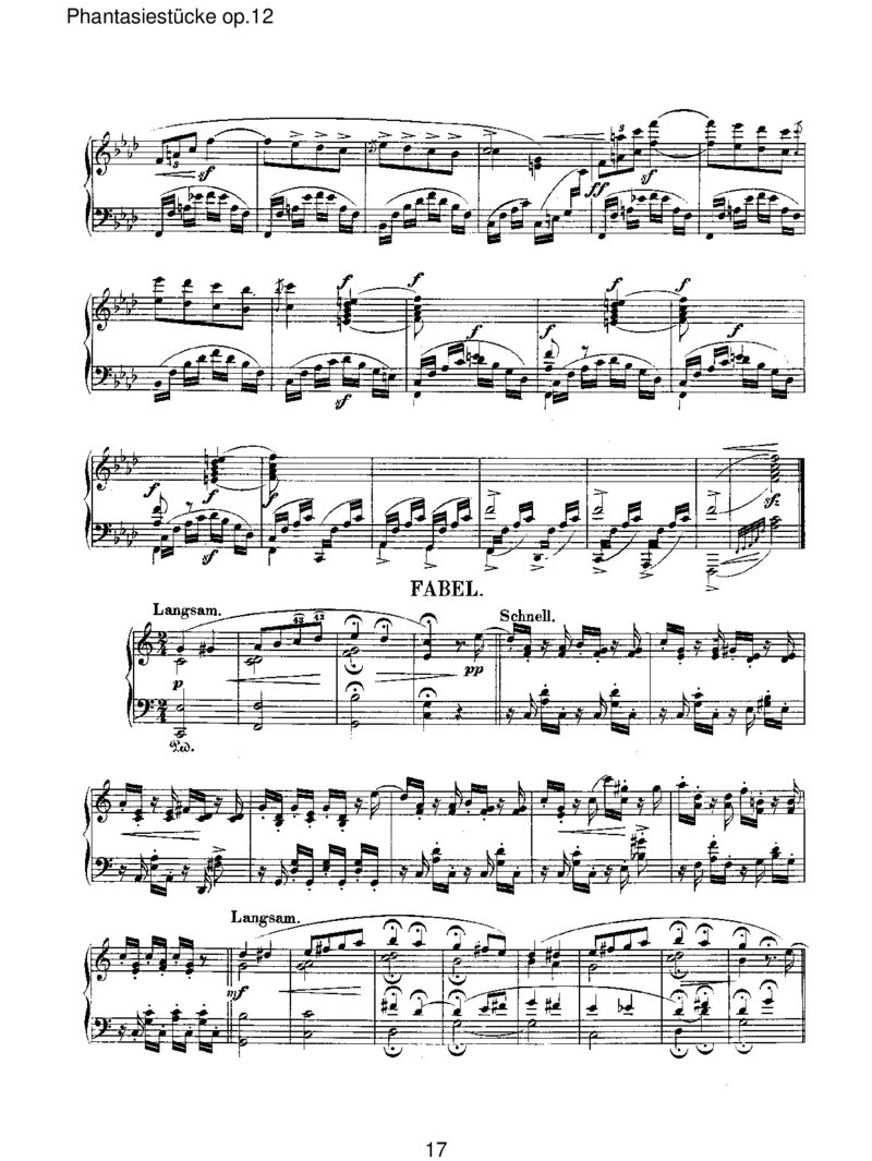 Phantasiest&uuml;ckeop.12_一万首著名钢琴曲谱哈农贝多芬合集视频教学电子版高清无水印可打印_1古典钢琴知名音乐家谱_舒曼钢琴谱全集_RobertSchumann罗伯特&middot;舒曼(1810-1856)