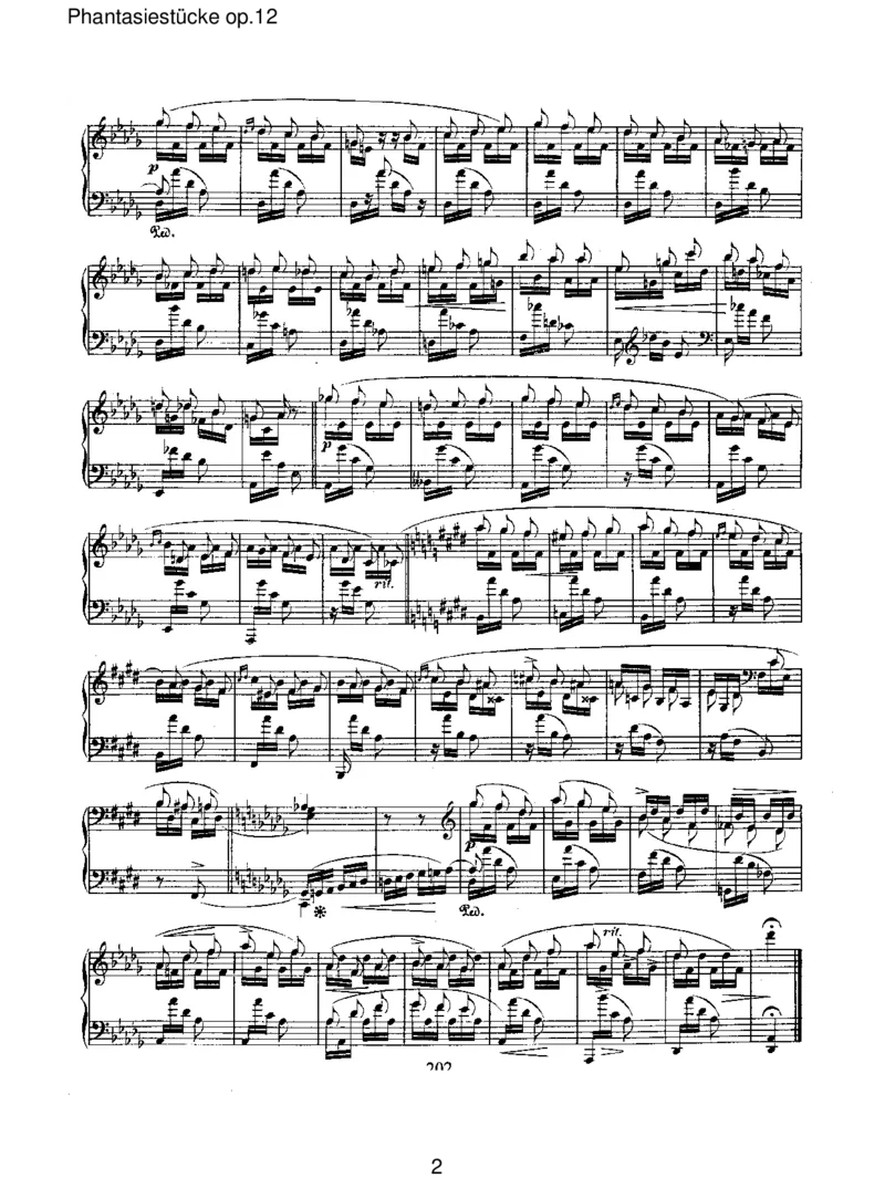 Phantasiest&uuml;ckeop.12_一万首著名钢琴曲谱哈农贝多芬合集视频教学电子版高清无水印可打印_1古典钢琴知名音乐家谱_舒曼钢琴谱全集_RobertSchumann罗伯特&middot;舒曼(1810-1856)