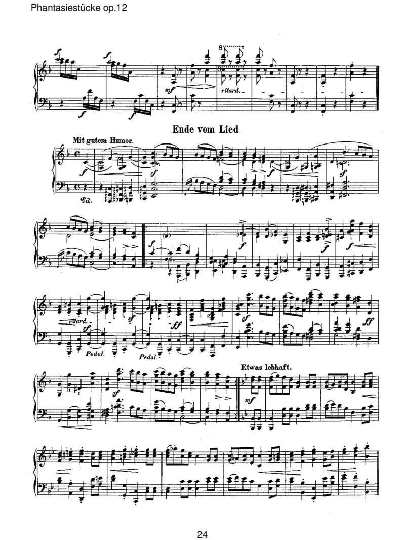 Phantasiest&uuml;ckeop.12_一万首著名钢琴曲谱哈农贝多芬合集视频教学电子版高清无水印可打印_1古典钢琴知名音乐家谱_舒曼钢琴谱全集_RobertSchumann罗伯特&middot;舒曼(1810-1856)