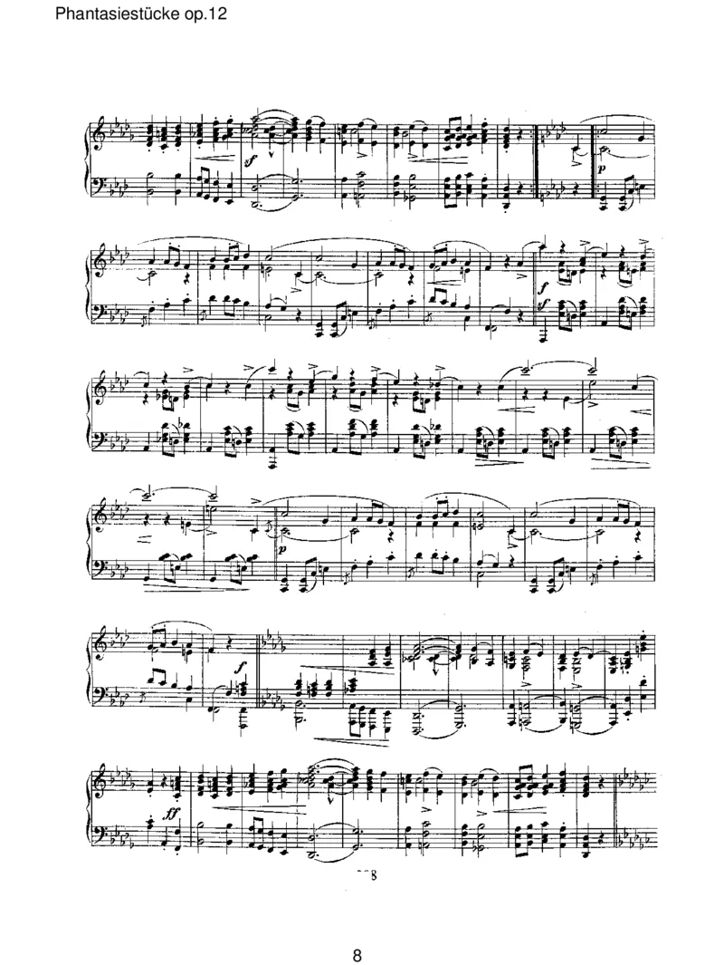 Phantasiest&uuml;ckeop.12_一万首著名钢琴曲谱哈农贝多芬合集视频教学电子版高清无水印可打印_1古典钢琴知名音乐家谱_舒曼钢琴谱全集_RobertSchumann罗伯特&middot;舒曼(1810-1856)