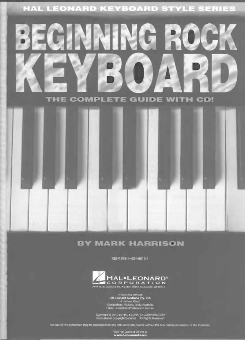 MarkHarrison-BeginningRockKeyboard_一万首著名钢琴曲谱哈农贝多芬合集视频教学电子版高清无水印可打印_07各风格钢琴谱合集_BeginningRockKeyboard_原版钢琴教材附音频