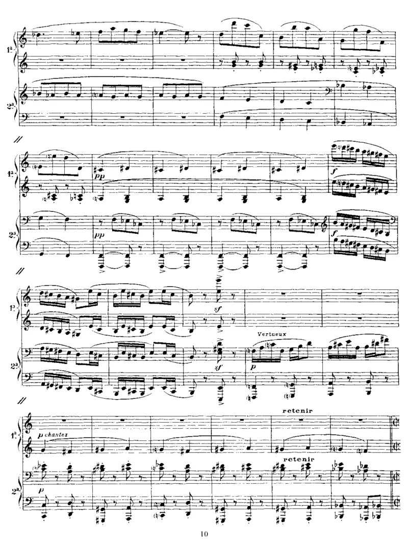 Parade(4Hands)_一万首著名钢琴曲谱哈农贝多芬合集视频教学电子版高清无水印可打印_1古典钢琴知名音乐家谱_萨蒂钢琴谱全集_四手连弹