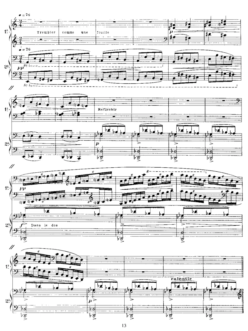 Parade(4Hands)_一万首著名钢琴曲谱哈农贝多芬合集视频教学电子版高清无水印可打印_1古典钢琴知名音乐家谱_萨蒂钢琴谱全集_四手连弹