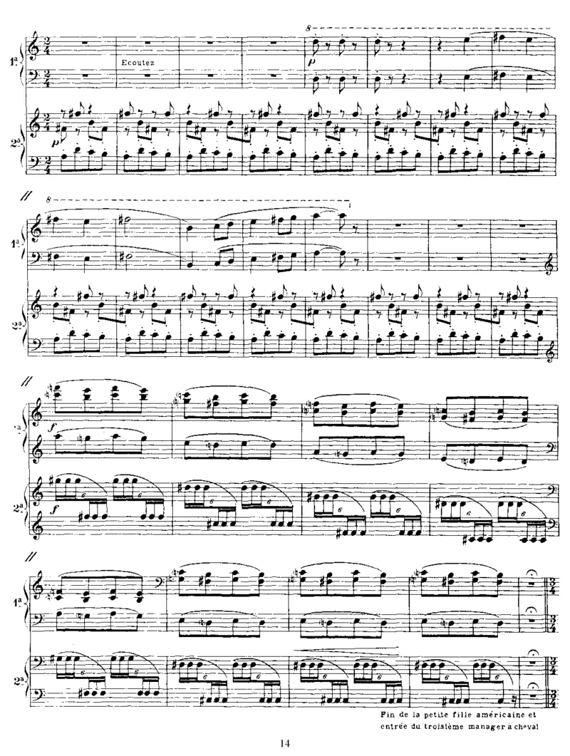 Parade(4Hands)_一万首著名钢琴曲谱哈农贝多芬合集视频教学电子版高清无水印可打印_1古典钢琴知名音乐家谱_萨蒂钢琴谱全集_四手连弹