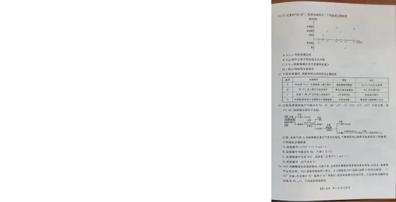 化学_2024-2025高三（6-6月题库）_2024年11月试卷_1102新疆维吾尔自治区金太阳2024-2025学年高三上学期10月期中考试_241102新疆2025届高三金太阳10月联考_试卷
