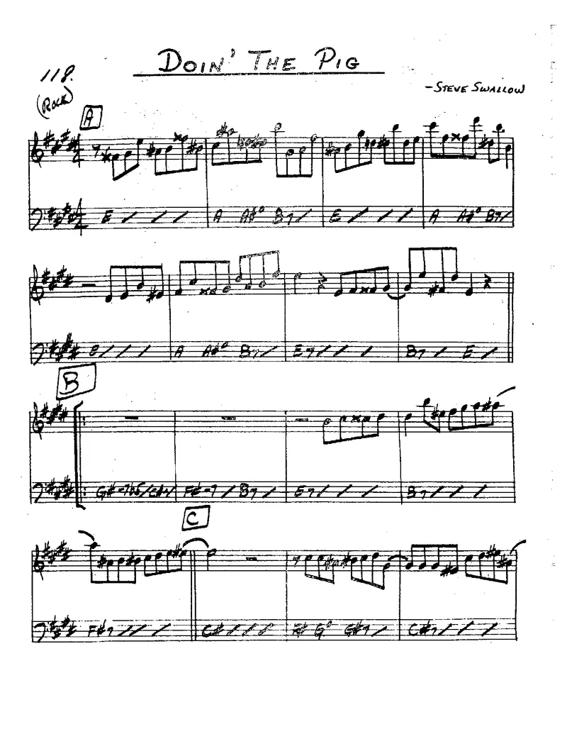 TheRealBookVolume-1-Eb'5thEdition'_一万首著名钢琴曲谱哈农贝多芬合集视频教学电子版高清无水印可打印_07各风格钢琴谱合集_JazzPiano_原版钢琴教材附音频