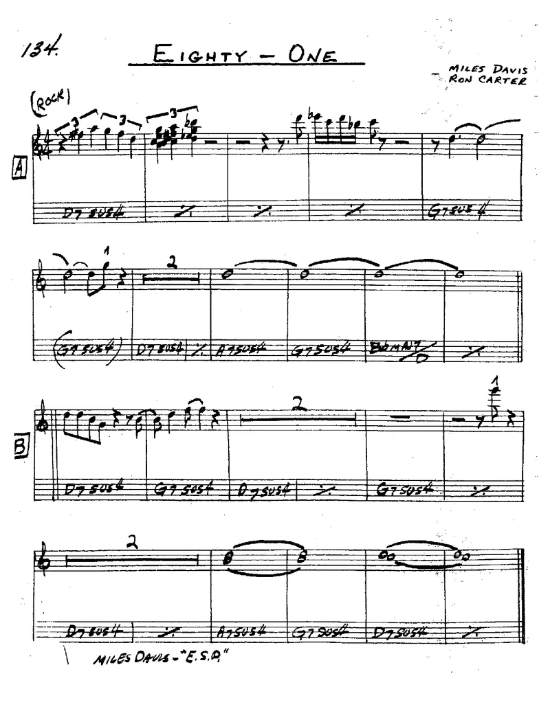 TheRealBookVolume-1-Eb'5thEdition'_一万首著名钢琴曲谱哈农贝多芬合集视频教学电子版高清无水印可打印_07各风格钢琴谱合集_JazzPiano_原版钢琴教材附音频